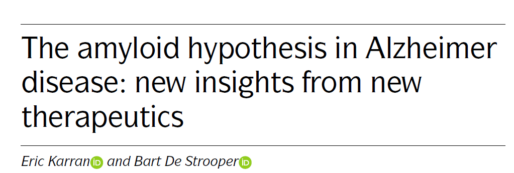 阿尔茨海默病的淀粉样蛋白假说：新疗法带来新洞见w1.jpg