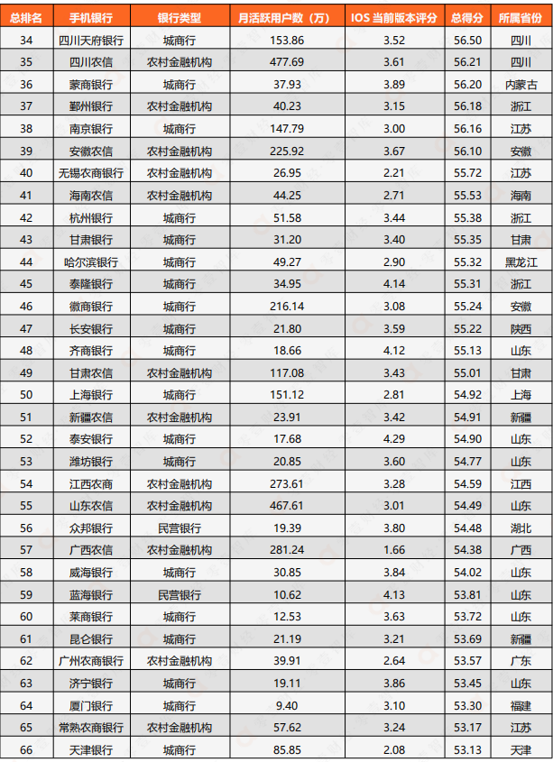 手机银行数字竞争力排行榜TOP 100(2021年)w3.jpg